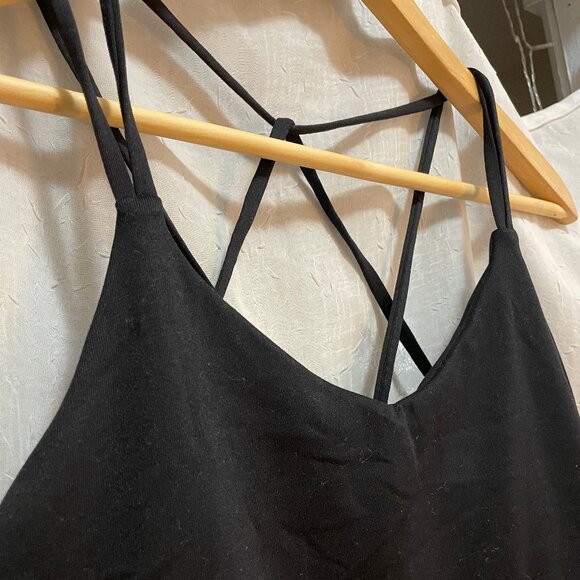Black Lightweight Sports Bra - Picture 2 of 4